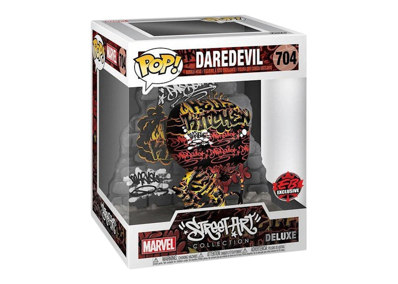 Funko Pop! Marvel Street Art Collection Daredevil EB Exclusive Figure #704