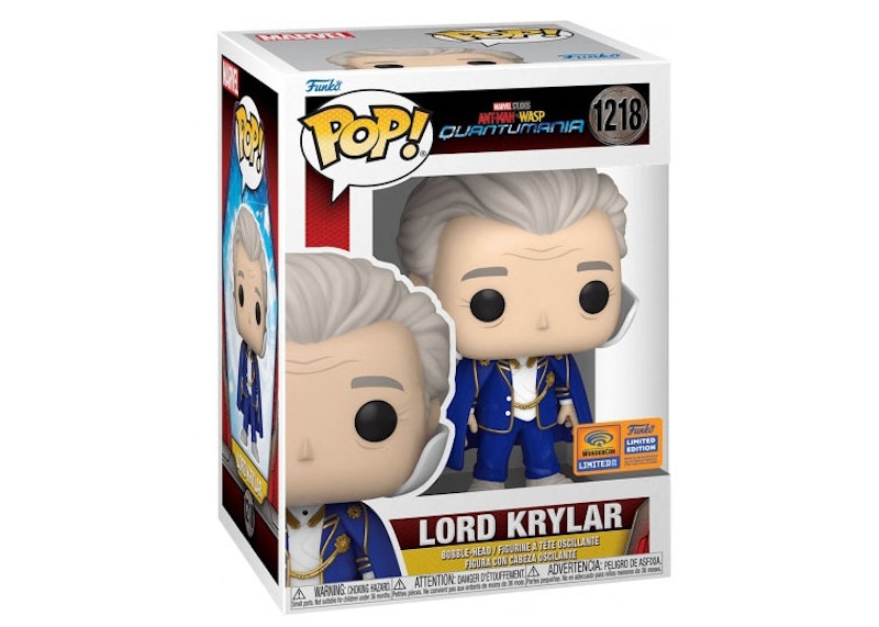 Funko Pop! Marvel Studios Ant-Man and the Wasp Quantumania Lord Krylar WonderCon 2023 Exclusive Figure #1218