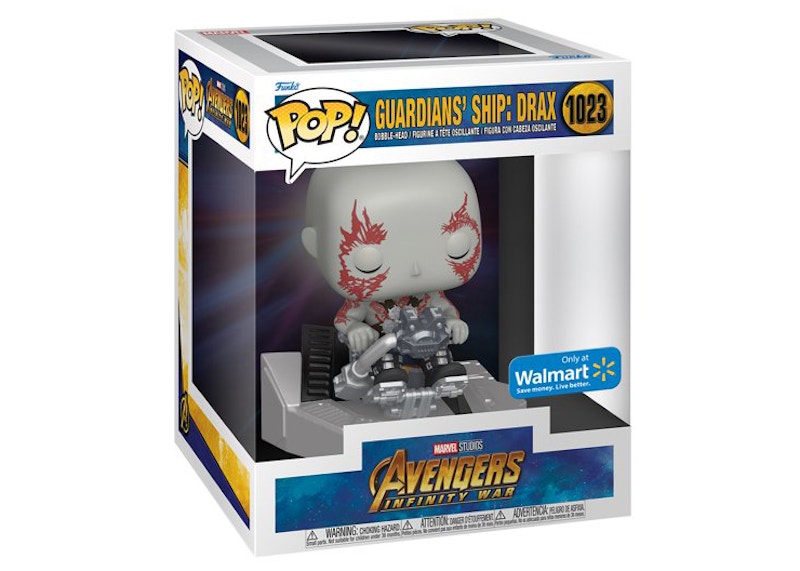 Funko Pop! Marvel Studios Avengers Infinity War Guardians' Ship: Drax Walmart Exclusive Figure #1023