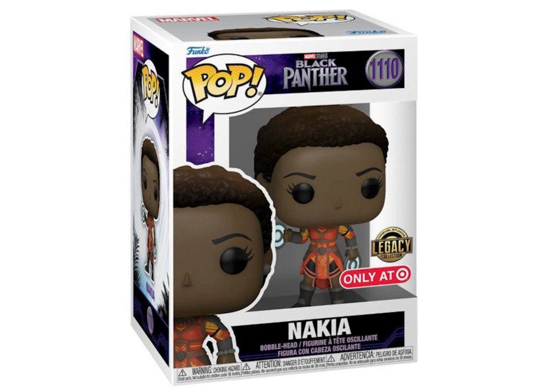 Funko Pop! Marvel Studios Black Panther Nakia Legacy Collection Target Exclusive Figure #1110