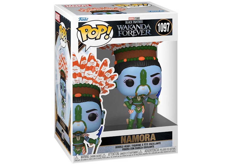Funko Pop! Marvel Studios Black Panther Wakanda Forever Namora Figure #1097