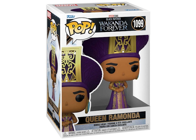 Funko Pop! Marvel Studios Black Panther Wakanda Forever Queen Ramonda Figure #1099