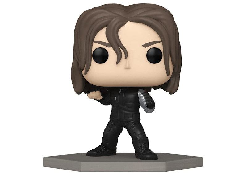 Funko Pop! Marvel Studios Captain America Civil War: Bucky Barnes Amazon Exclusive Figure #1148