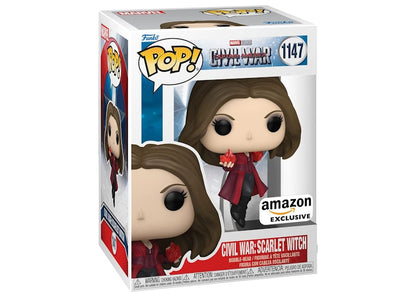 Funko Pop! Marvel Studios Captain America Civil War: Scarlet Witch Amazon Exclusive Figure #1147