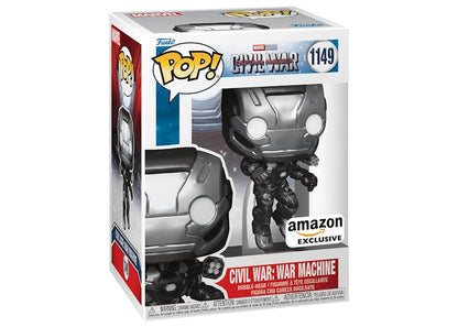 Funko Pop! Marvel Studios Captain America Civil War: War Machine Amazon Exclusive Figure #1149