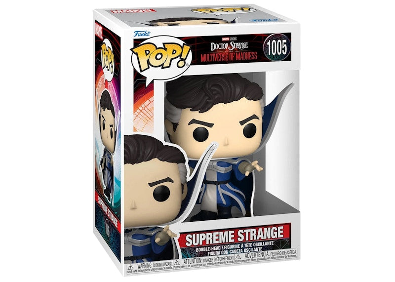 Funko Pop! Marvel Studios Doctor Strange and The Multiverse of Madness Supreme Strange Figure #1005