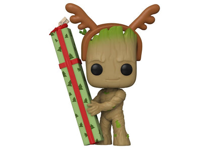 Funko Pop! Marvel Studios Guardians of the Galaxy Holiday Special Groot Figure #1105