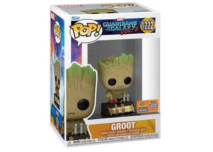 Funko Pop! Marvel Studios Guardians of the Galaxy Vol. 2 Groot WonderCon 2023 Exclusive Figure #1222