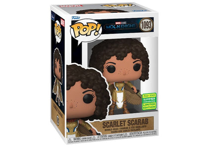 Funko Pop! Marvel Studios Moon Knight Scarlet Scarab 2022 Summer Convention Exclusive Figure 1093