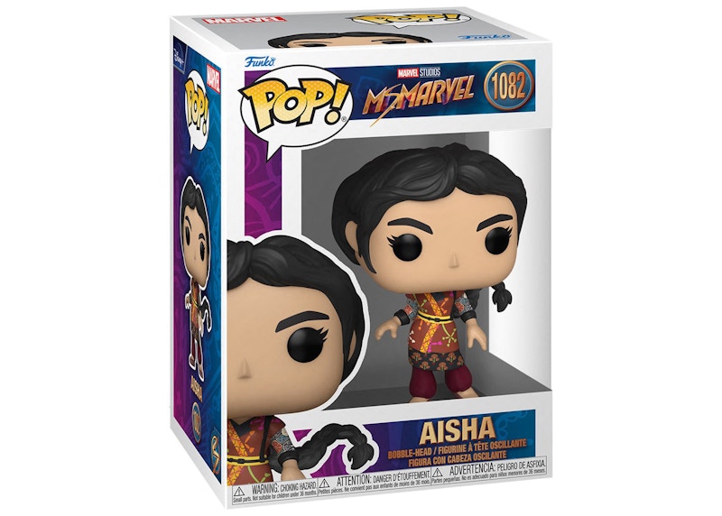 Funko Pop! Marvel Studios Ms. Marvel Aisha Figure #1082
