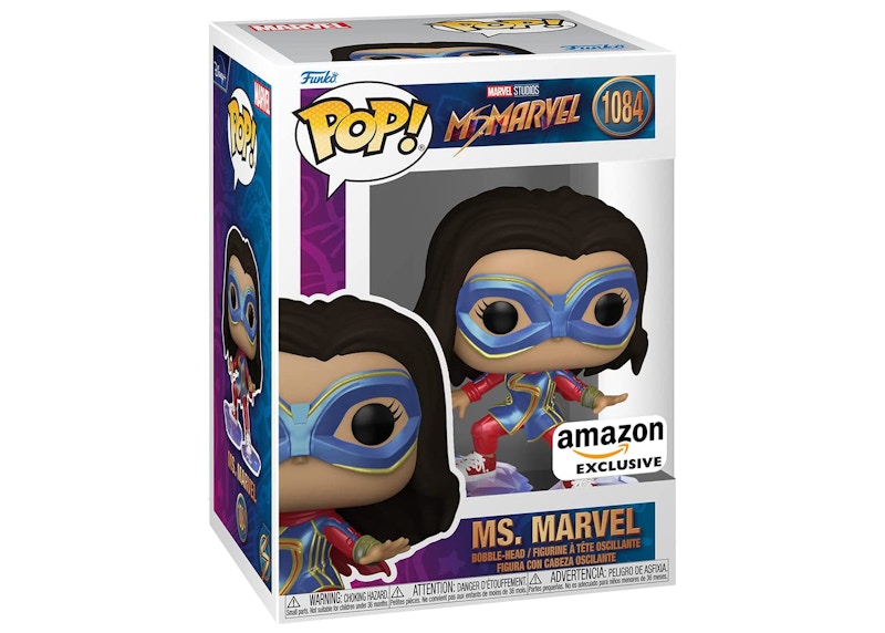 Funko Pop! Marvel Studios Ms. Marvel Amazon Exclusive Figure #1084