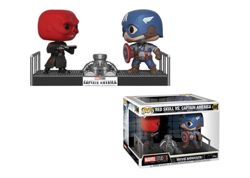Funko Pop! Marvel Studios Red Skull vs. Captain America Movie Moments Figure #389