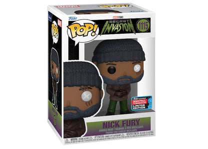 Funko Pop! Marvel Studios Secret Invasion Nick Fury 2022 Fall Convention Exclusive Figure #1115