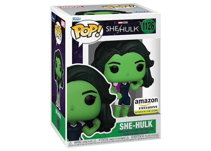 Funko Pop! Marvel Studios She-Hulk GITD Amazon Exclusive Figure #1126