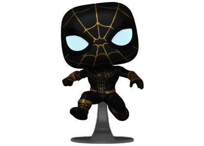 Funko Pop! Marvel Studios Spider-Man No Way Home Spider-Man GITD Chase AAA Anime Exclusive Figure #1073