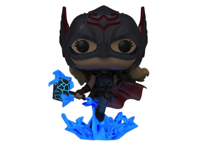 Funko Pop! Marvel Studios Thor Love and Thunder Mighty Thor GITD PIAB Exclusive Figure #1046