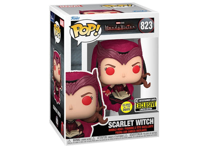 Funko Pop! Marvel Studios WandaVision Scarlet Witch GITD Entertainment Earth Exclusive Figure #823