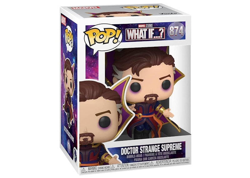 Funko Pop! Marvel Studios What If...? Doctor Strange Supreme Figure #874