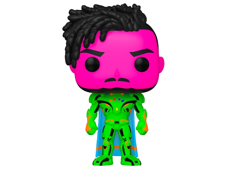 Funko Pop! Marvel Studios What If...? Infinity Killmonger Black Light 10 Inch Target Exclusive Figure #1058