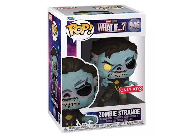 Funko Pop! Marvel Studios What If...? Zombie Strange Target Exclusive Figure #946