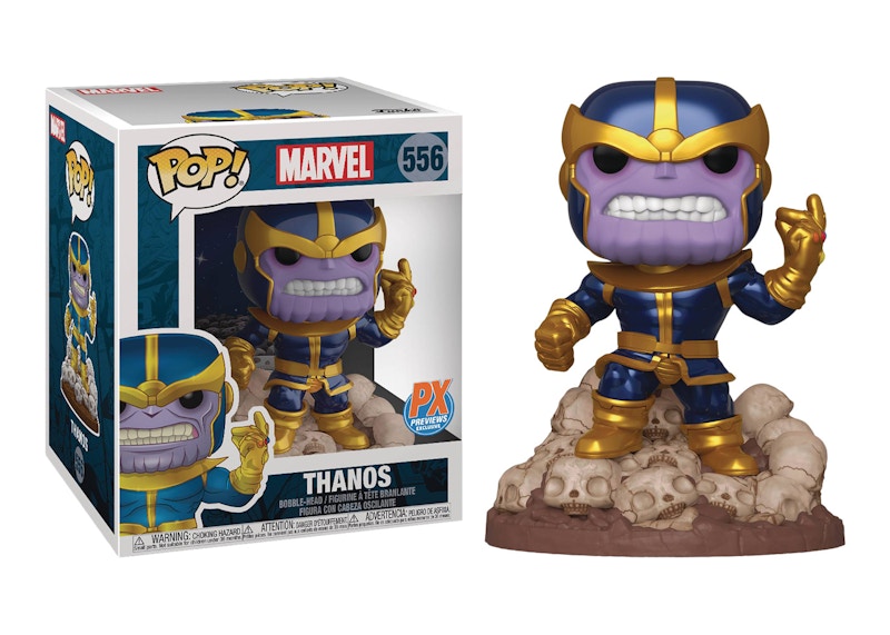 Funko Pop! Marvel Thanos PX Previews Exclusive 6 Inch Bobble-Head #556