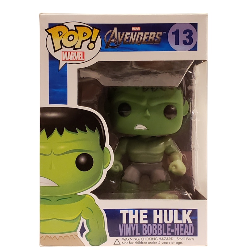 Funko Pop! Marvel The Avengers The Hulk Bobble-Head Figure #13