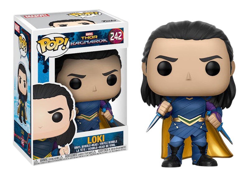Funko Pop! Marvel Thor Ragnarok Loki Bobble-Head #242