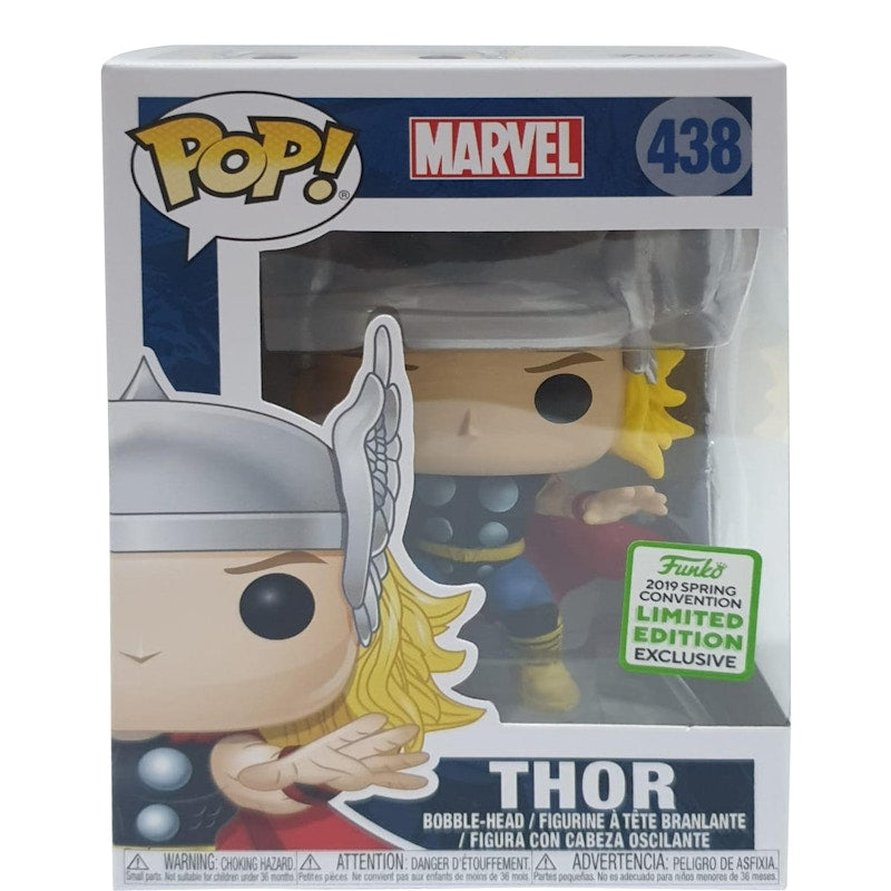 Funko Pop! Marvel Thor Spring Convention Bobble-Head Figure #438
