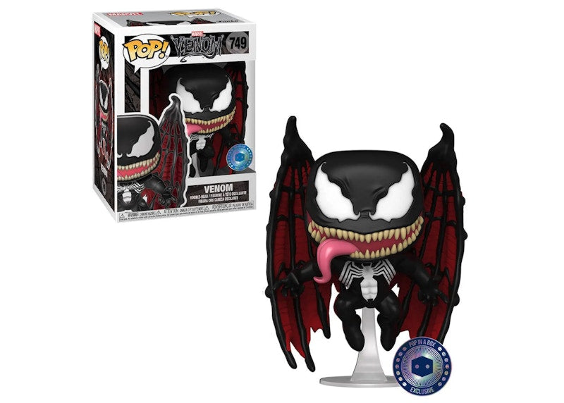 Funko Pop! Marvel Venom Bobble-Head Pop In A Box Exclusive Figure #749