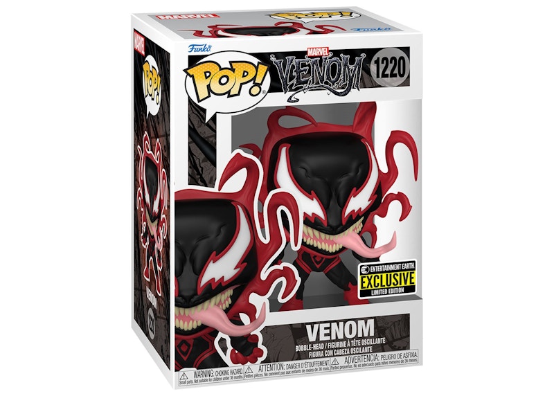 Funko Pop! Marvel Venom Entertainment Earth Exclusive Figure #1220