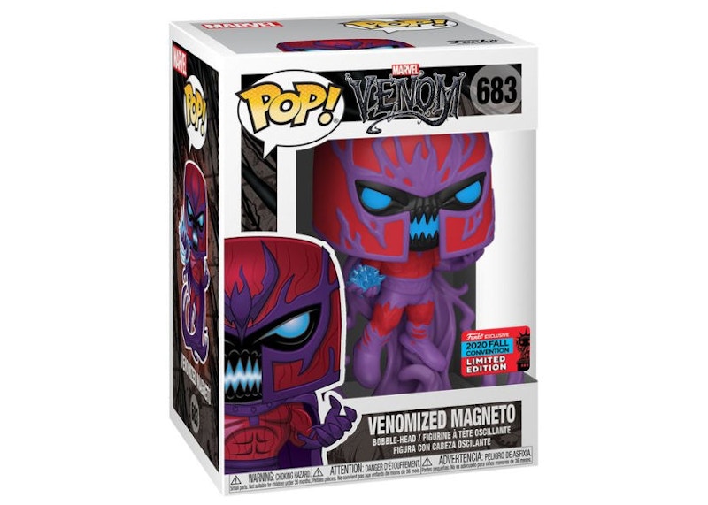 Funko Pop! Marvel Venomized Magneto Fall Convention Exclusive Bobble-Head #683