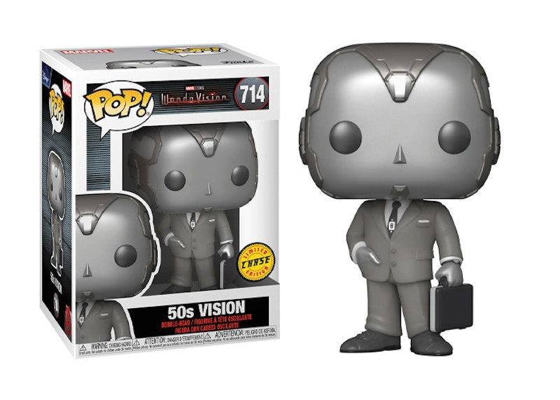 Funko Pop! Marvel WandaVision 50s Vision Chase Bobble-Head #714