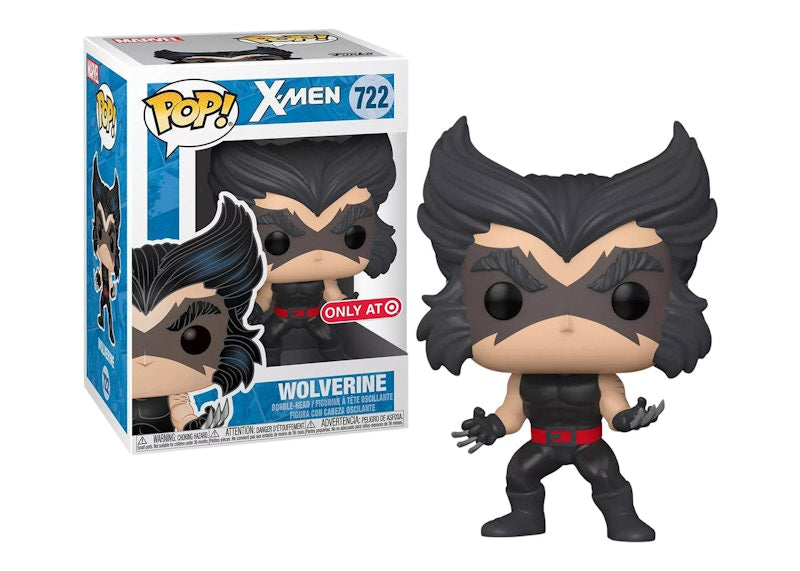 Funko Pop! Marvel X-Men Wolverine Retro Target Exclusive Bobble-Head #722