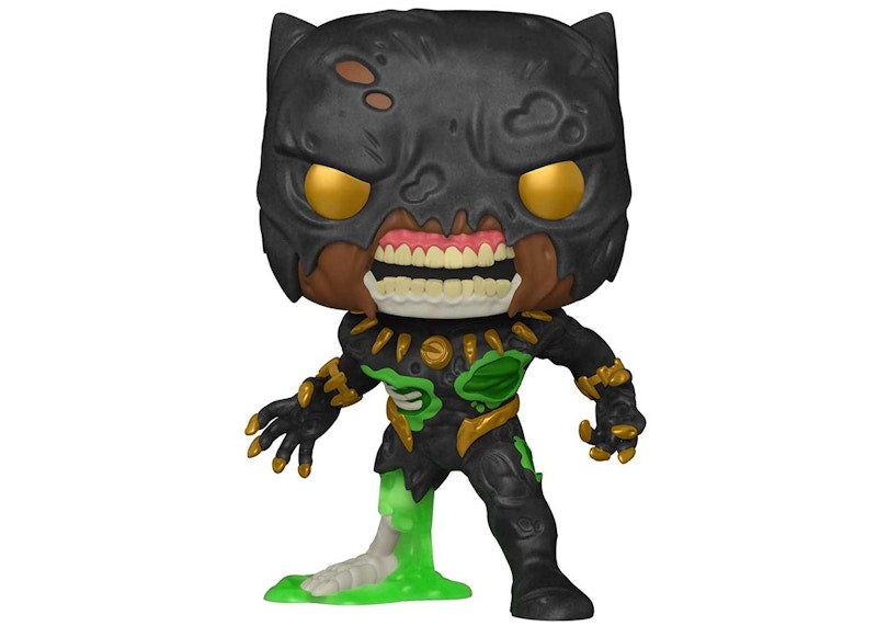 Funko Pop! Marvel Zombies Zombie Black Panther 10 Inch Walmart Exclusive Figure #699