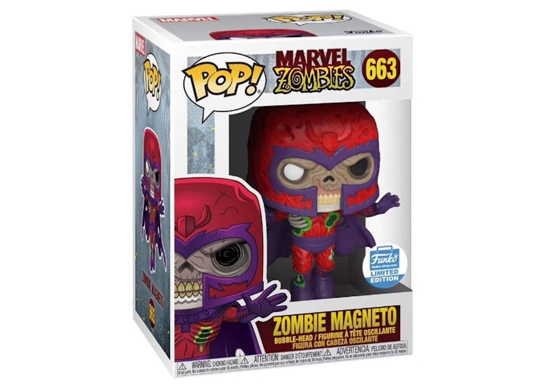 Funko Pop! Marvel Zombies Zombie Magneto Funko Shop Exclusive Figure #663
