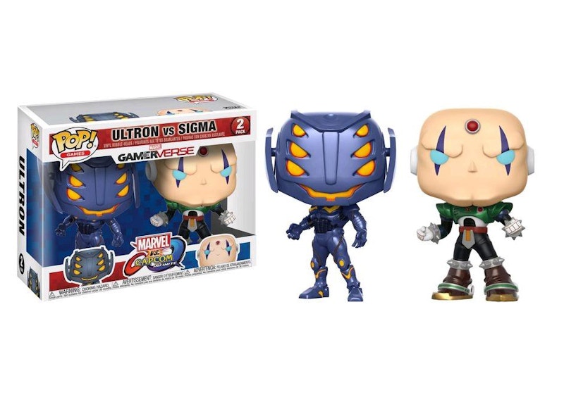 Funko Pop! Marvel vs. Capcom Infinite Ultron vs. Sigma Exclusive Two-Pack