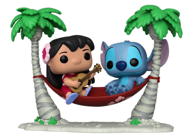 Funko Pop! Moment Disney Lilo & Stitch (Lilo & Stitch in Hammock) Hot Topic Exclusive Figure #1200