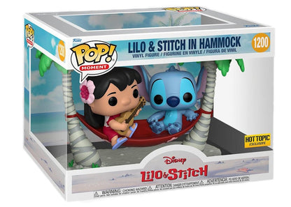 Funko Pop! Moment Disney Lilo & Stitch (Lilo & Stitch in Hammock) Hot Topic Exclusive Figure #1200