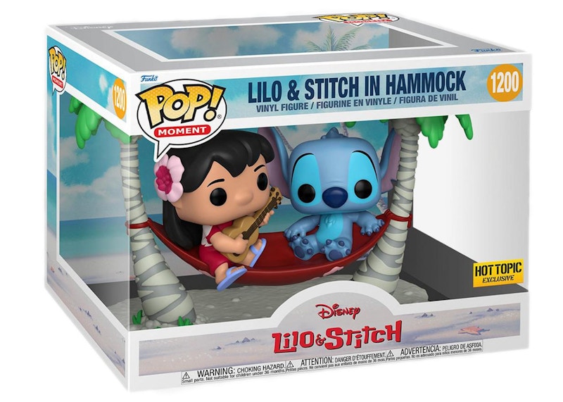 Funko Pop! Moment Disney Lilo & Stitch (Lilo & Stitch in Hammock) Hot Topic Exclusive Figure #1200