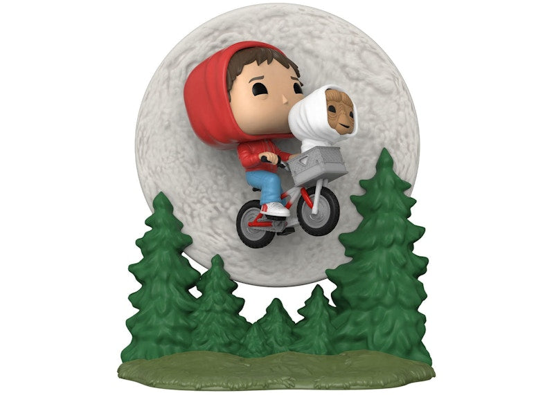 Funko Pop! Moment E.T. 40th Anniversary Elliott & E.T. (Flying) GITD Figure #1259