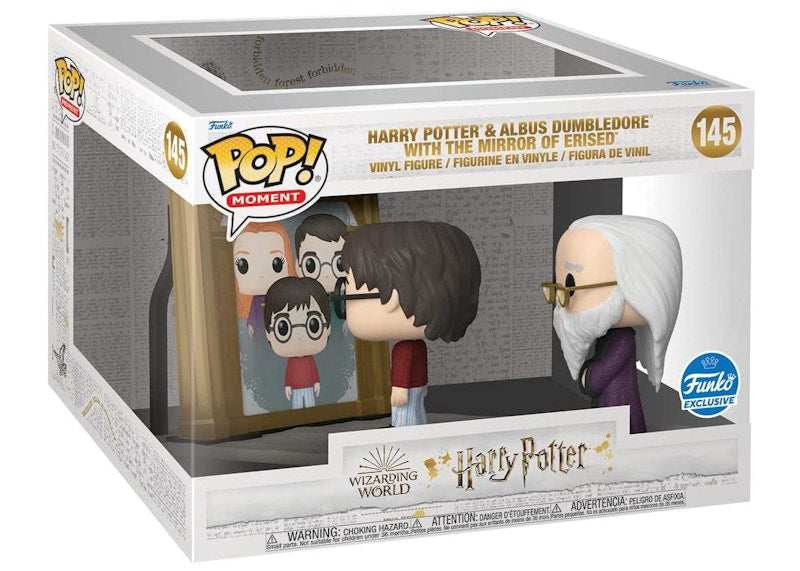 Funko Pop! Moment Harry Potter & Albus Dumbledore with the Mirror of Erised Funko Exclusive Figure #145