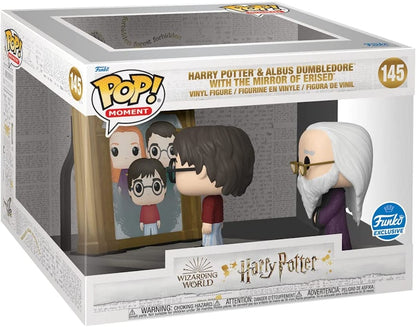 Funko Pop! Moment Harry Potter: Harry Potter & Albus Dumbledore With The Mirror Of Erised Funko Exclusive Figure #145