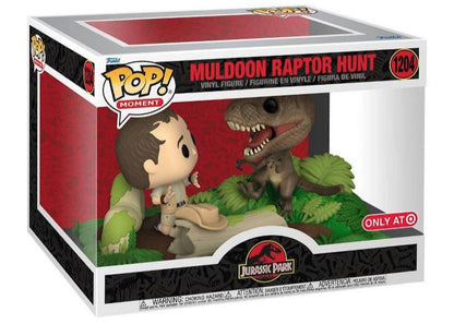 Funko Pop! Moment Jurassic Park Muldoon Raptor Hunt Target Exclusive Figure #1204