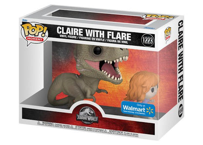 Funko Pop! Moment Jurassic World Claire With Flare Walmart Exclusive Figure #1223