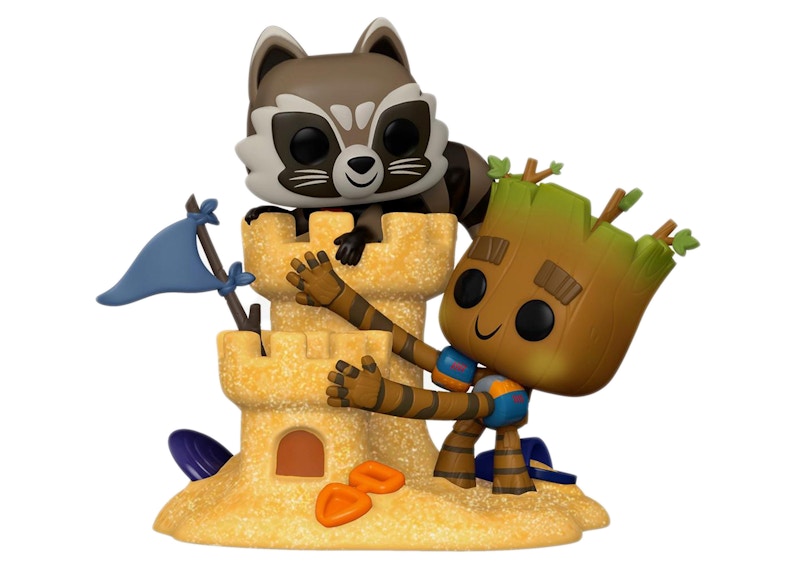 Funko Pop! Moment Marvel Guardians of the Galaxy Rocket and Groot Box Lunch Exclusive Figure #1089