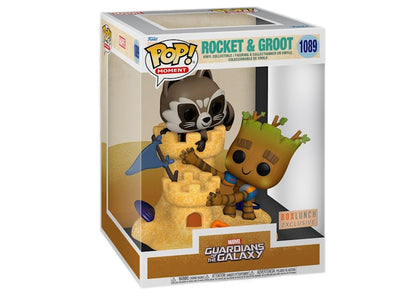 Funko Pop! Moment Marvel Guardians of the Galaxy Rocket and Groot Box Lunch Exclusive Figure #1089