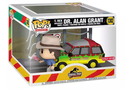 Funko Pop! Moments Jurassic Park 30th Anniversary T. Rex Breakout: Dr. Alan Grant Target Exclusive Figure #1382