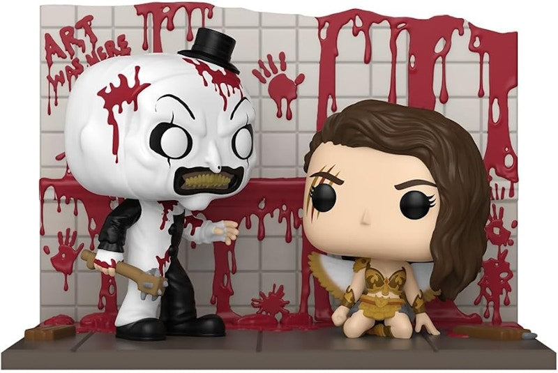 Funko Pop! Moments Terrifier Art vs Sienna Figure #1793