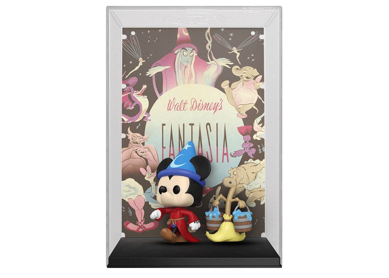Funko Pop! Movie Posters Disney 100 Sorcerer's Apprentice Mickey with Broom Figure #07