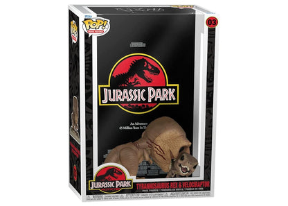 Funko Pop! Movie Posters Jurassic Park Tyrannosaurus Rex & Velociraptor Figure #03